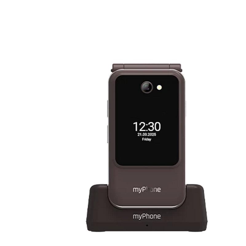 Telefono movil myphone harmony 2.8 pulgadas+1.44 pulgadas - 4g - marron