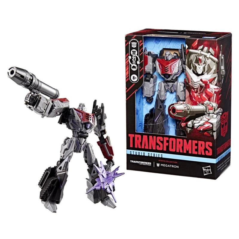 Figura hasbro transformers war for cybertron studio series voyayer class megatron 16.5cm