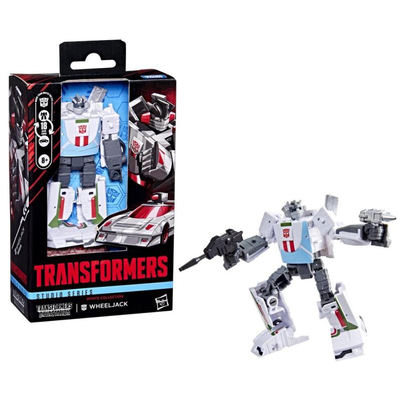 Figura hasbro transformers devastation studio series deluxe class wheeljack 11cm