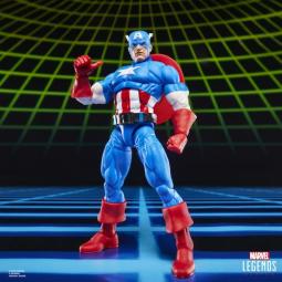 Pack 2 figuras hasbro marvel legends gamerverse captain america vs venom
