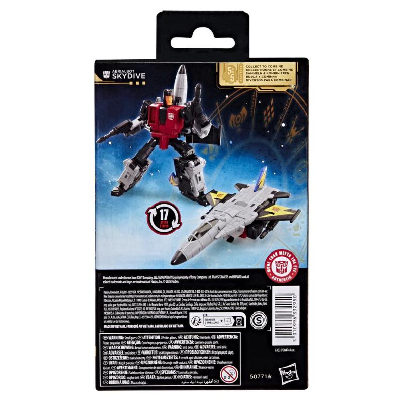 Figura hasbro transformers age of the primes skydive