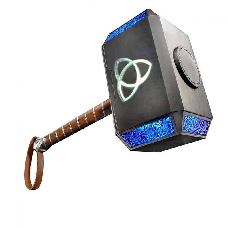 Replica hasbro marvel martillo thor mjolnir con luz - Imagen 1