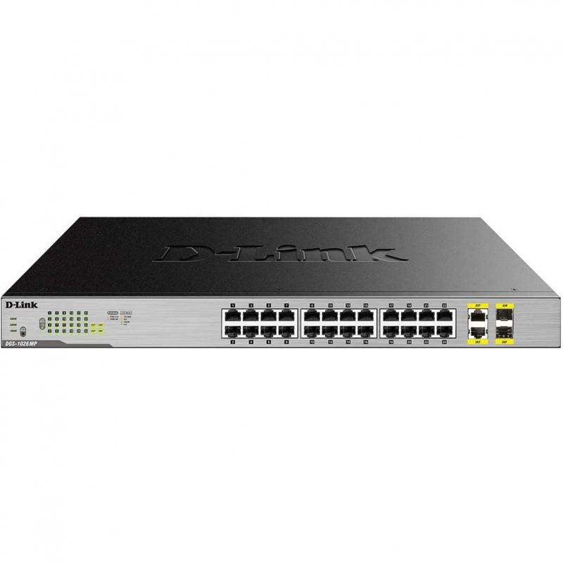 Switch d - link 26 puertos gigabit max poe - Imagen 1