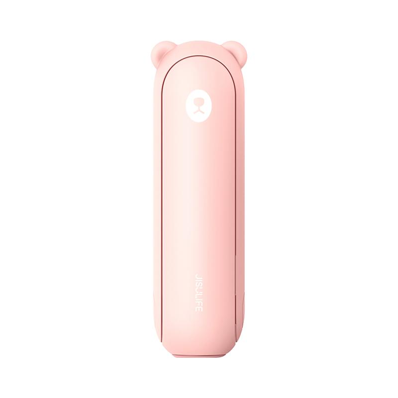 Ventilador portatil jisulife life 8 plus rosa