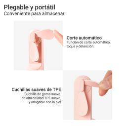Ventilador portatil jisulife life 8 plus rosa