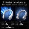 Ventilador de cuello jisulife life 4 gris