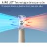 Ventilador portatil jisulife life 5 plus blanco