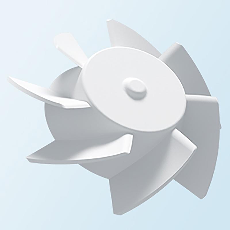 Ventilador portatil jisulife life 5 plus blanco