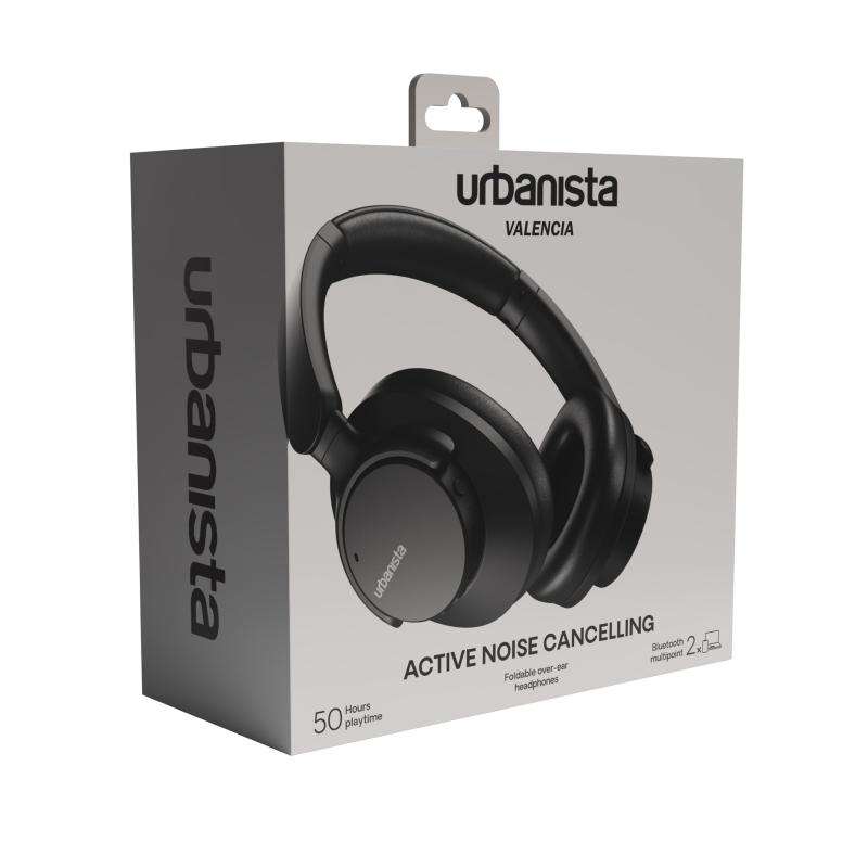 Auriculares urbanista valencia inalambrico negro