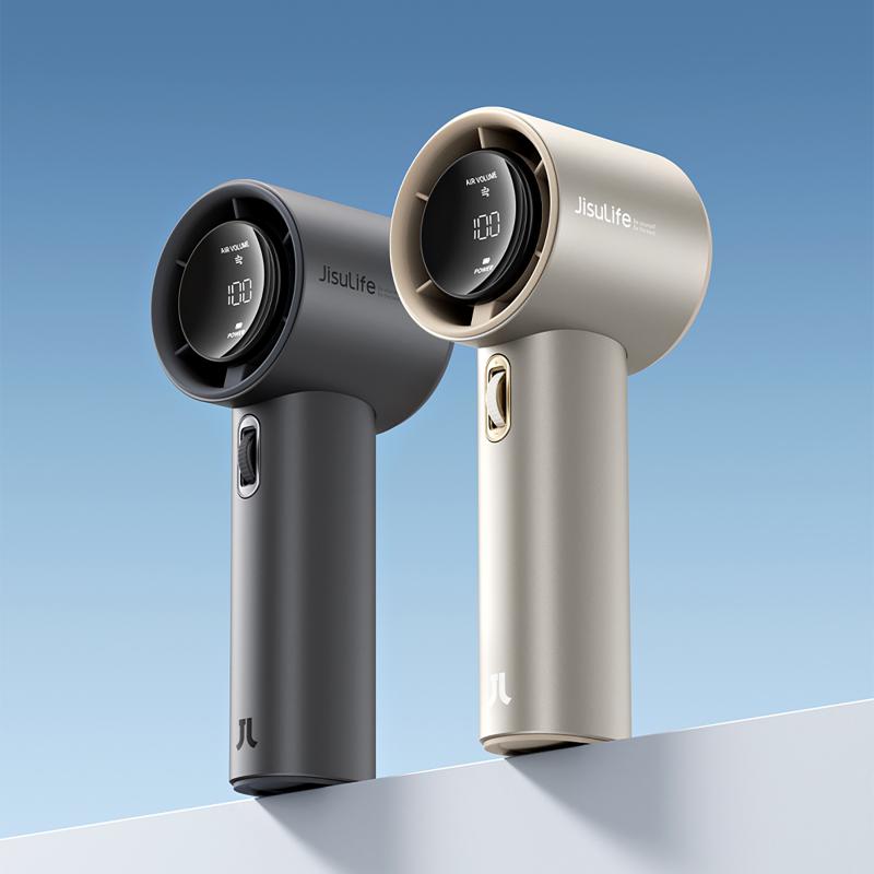 Ventilador portatil jisulife fan pro 1 s gris