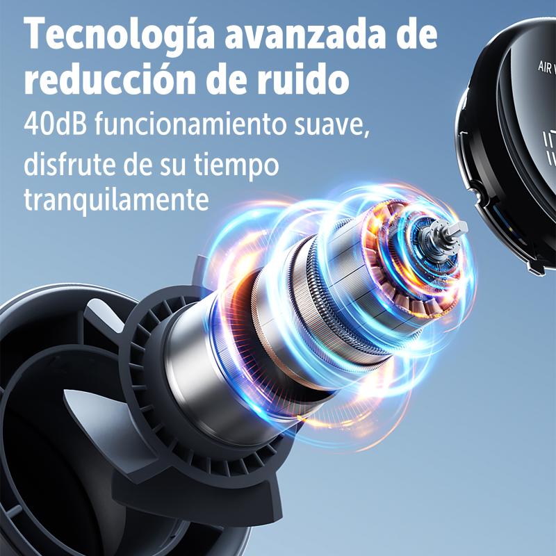 Ventilador portatil jisulife fan pro 1 s gris