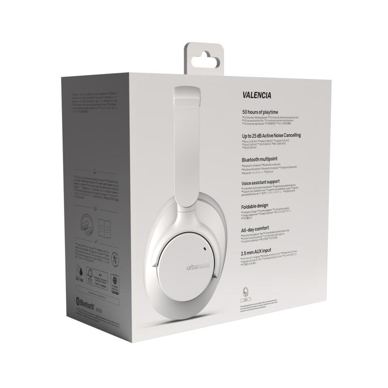 Auriculares urbanista valencia inalambrico blanco