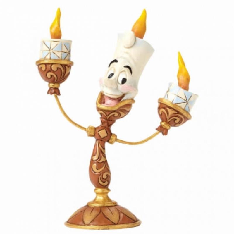 Figura enesco disney la bella y la bestia lumiere - Imagen 1