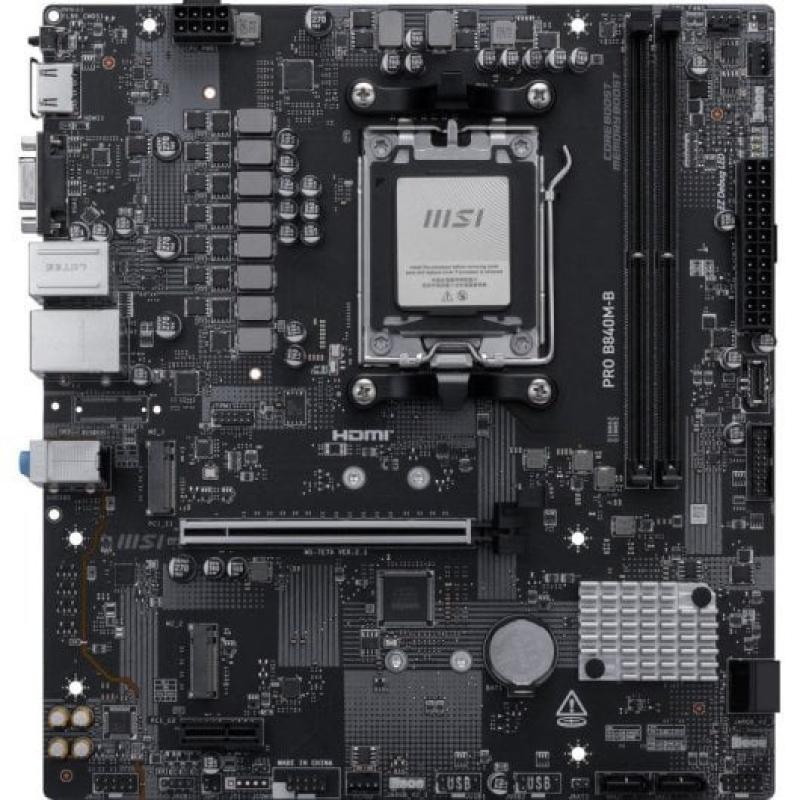 Placa base msi am5 pro b840m - b ddr5 matx