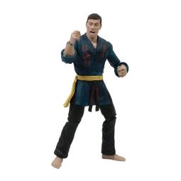 Figura diamond select toys jean - claude van damme blue gi version deluxe action 18cm jcvd