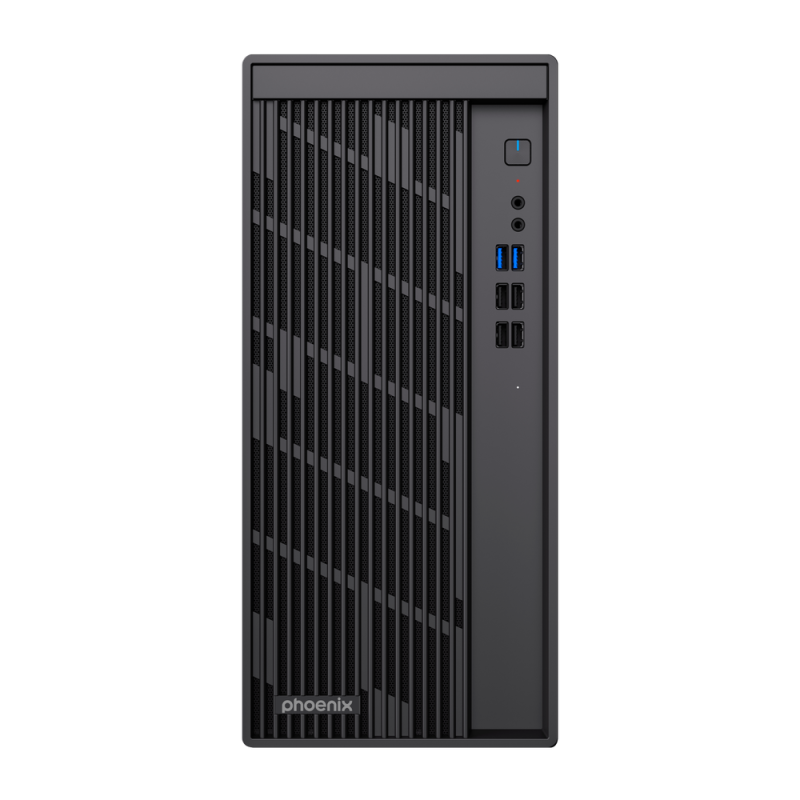 Ordenador phoenix core intel i3 14100 8gb ddr5 512 m.2 nvme 4.0 windows 11 pro wifi 6 y bt 5.2