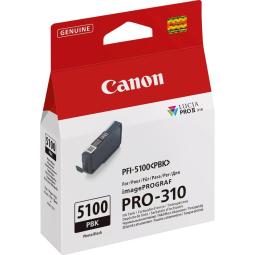 Cartucho tinta canon pfi - 5100pbk negro photo