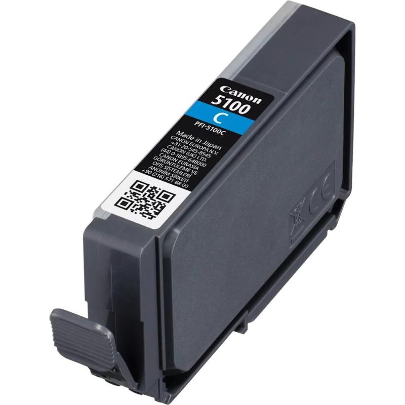 Cartucho tinta canon pfi - 5100c cian