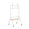 Soporte suelo con ruedas ewent vesa hasta 86 pulgadas 600x400mm max 80kg
