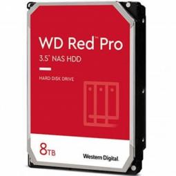 Disco duro interno hdd wd western digital nas red pro wd8003ffbx 8tb 3.5pulgadas sata 3 7200rpm 256mb - Imagen 1