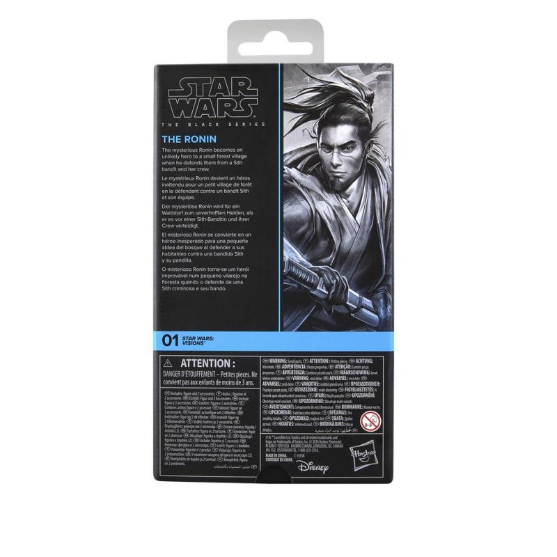 Figura hasbro star wars the black series visions the ronin