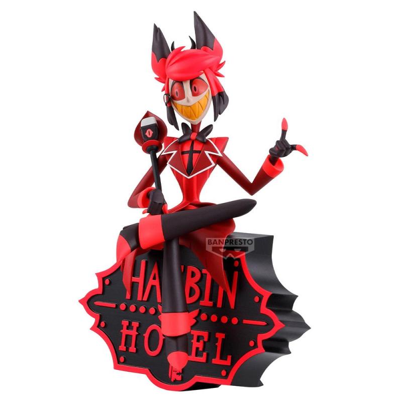 Figura banpresto hazbin hotel monitor top figure alastor (ver.a)