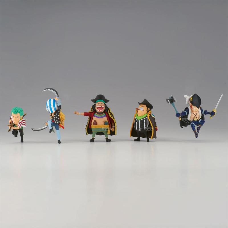 Figura banpresto one piece world collectable figure sabaody island the worst generation 2