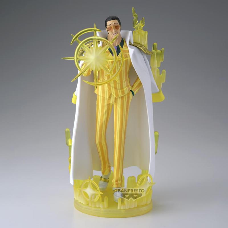Figura banpresto one piece the shukko logia borsalino special edition
