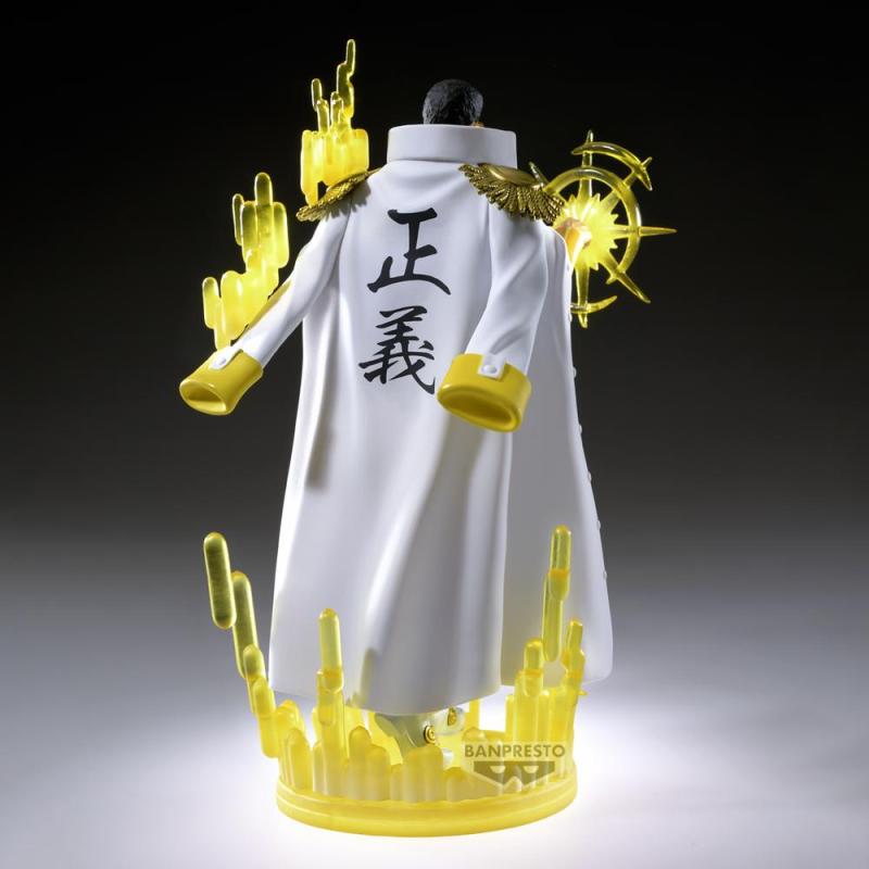 Figura banpresto one piece the shukko logia borsalino special edition
