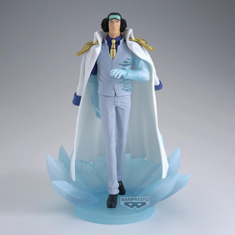 Figura banpresto one piece the shukko logia kuzan special edition