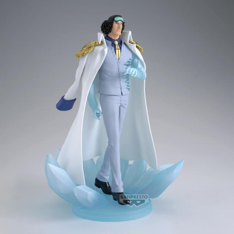 Figura banpresto one piece the shukko logia kuzan special edition