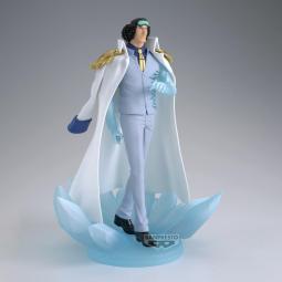 Figura banpresto one piece the shukko logia kuzan special edition