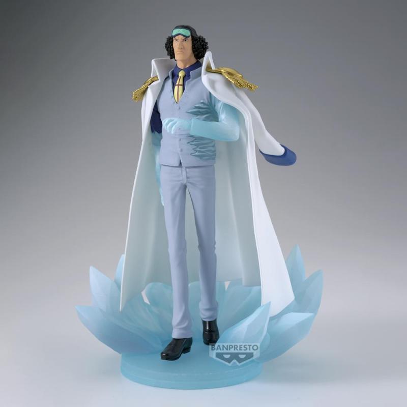 Figura banpresto one piece the shukko logia kuzan special edition