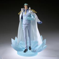 Figura banpresto one piece the shukko logia kuzan special edition