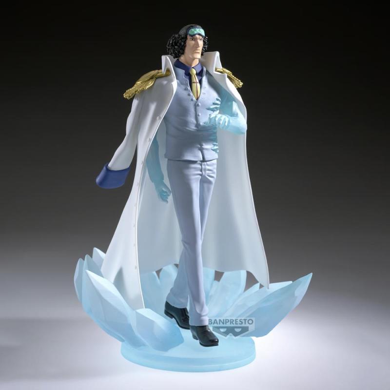 Figura banpresto one piece the shukko logia kuzan special edition
