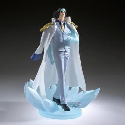 Figura banpresto one piece the shukko logia kuzan special edition