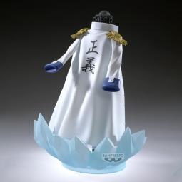 Figura banpresto one piece the shukko logia kuzan special edition