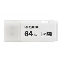 Memoria usb 3.2 kioxia 64gb u301 blanco - Imagen 1