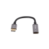 Adaptador 4k displayport a hdmi lanberg 20cm - macho - hembra