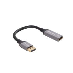 Adaptador 4k displayport a hdmi lanberg 20cm - macho - hembra