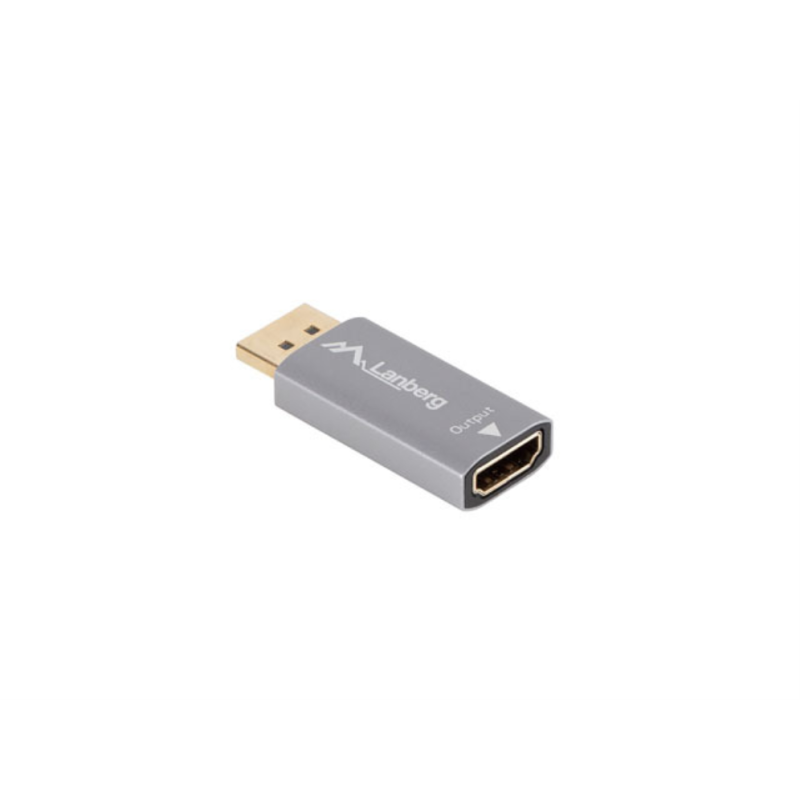 Adaptador 4k displayport a hdmi lanberg macho - hembra