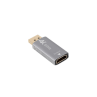 Adaptador 4k displayport a hdmi lanberg macho - hembra