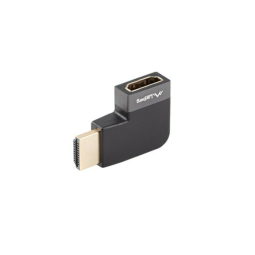 Adaptador hdmi 8k lanberg macho - hembra angulo derecha
