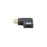 Adaptador hdmi 8k lanberg macho - hembra angulo izquierda