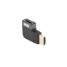 Adaptador hdmi 8k lanberg macho - hembra angulo izquierda