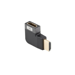 Adaptador hdmi 8k lanberg macho - hembra angulo izquierda