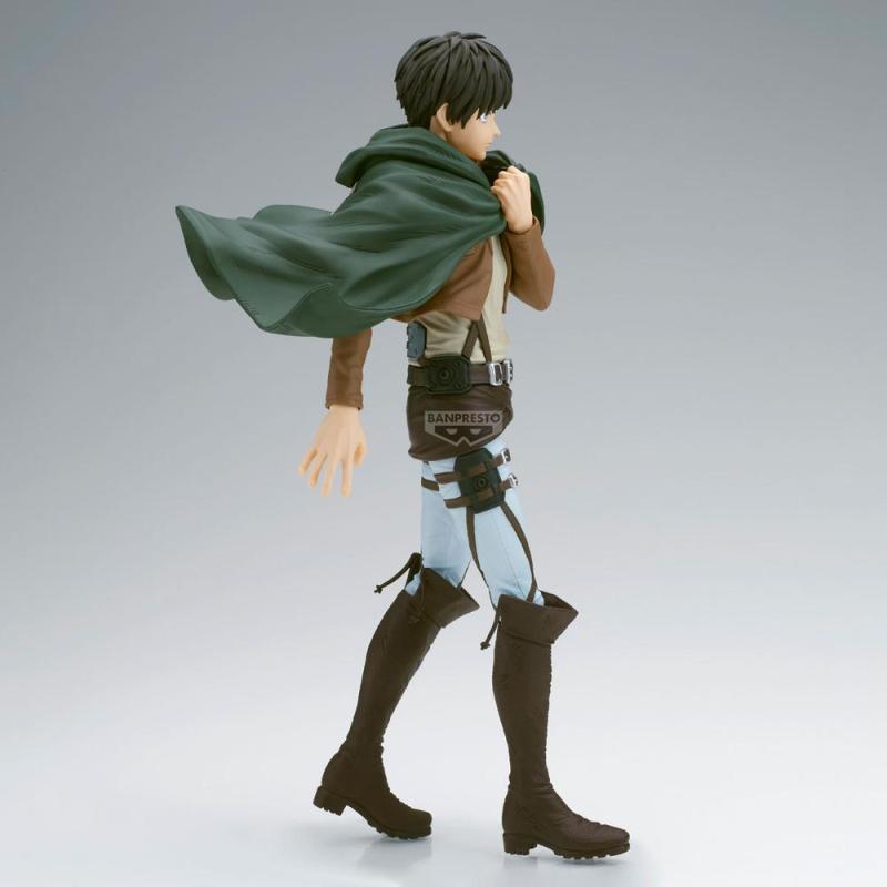 Figura banpresto shingeki no kyojin ataque a los titanes grandista eren yeager 28cm