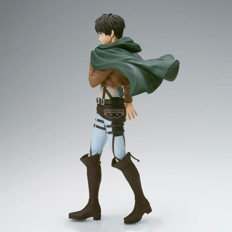 Figura banpresto shingeki no kyojin ataque a los titanes grandista eren yeager 28cm