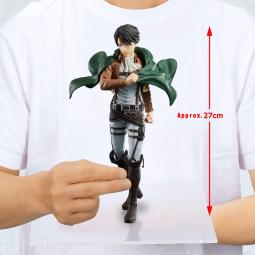 Figura banpresto shingeki no kyojin ataque a los titanes grandista levi 27cm