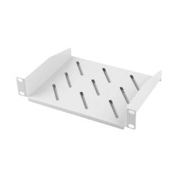 Bandeja lanberg fija 1u 254x180mm hasta 20kg rack 10 pulgadas gris